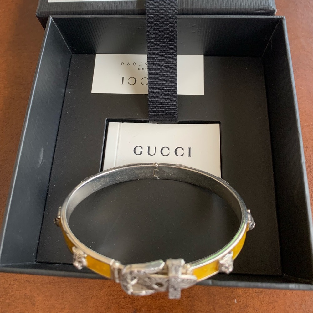 New Gucci bracelet with lion heads - Picture 2 of 10